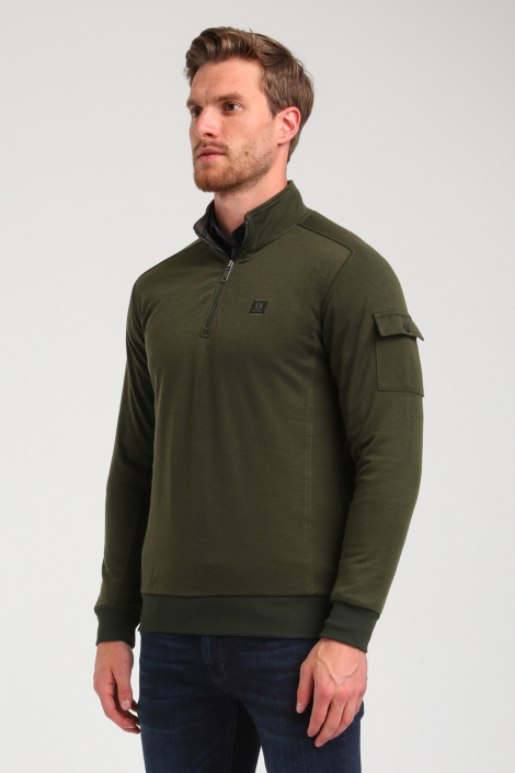 Gabbiano groene heren sweater