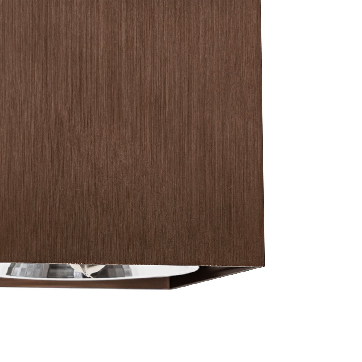 Design spot donkerbrons vierkant draai en kantelbaar - Box