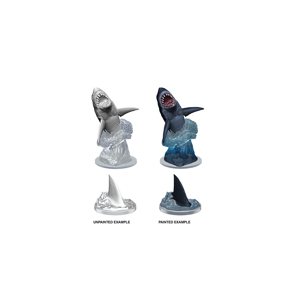 Pathfinder Deepcuts Unpainted Miniatures: Shark