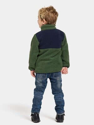 Didriksons Gosig Fleecetrøye, Pine Green