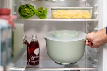 Beslagkom met spatdeksel Chef It 3000 ml  - Nordic sage