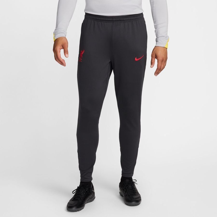 Liverpool Bas de Survêtement Dri-FIT Strike 3ème - Gris/Jaune/Rouge