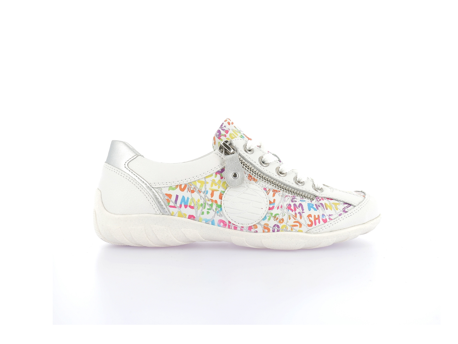 Remonte-R3408 Cuir Blanc multi