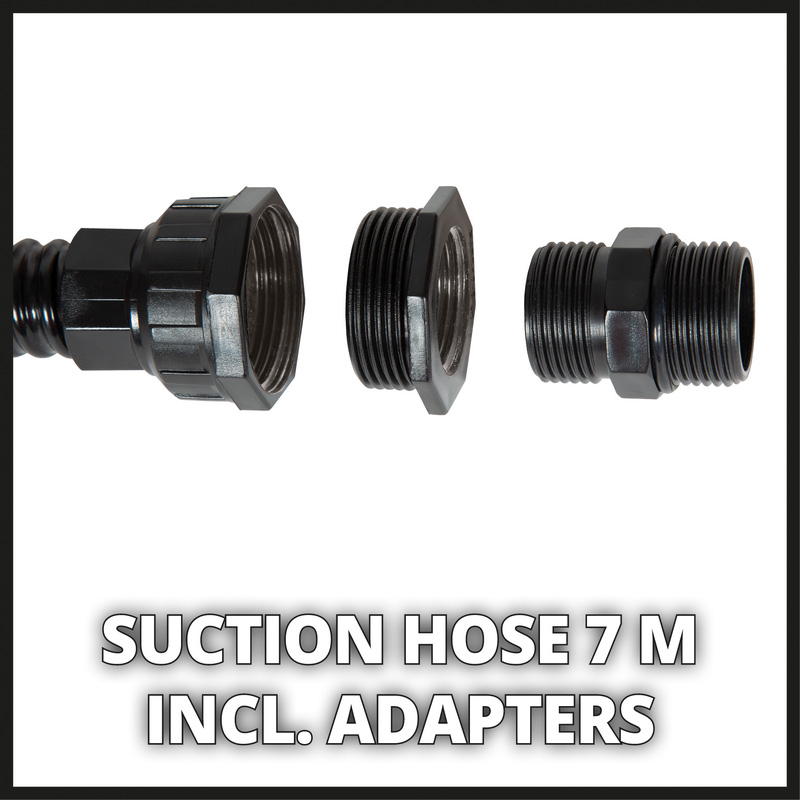Einhell aanzuigslang 7m