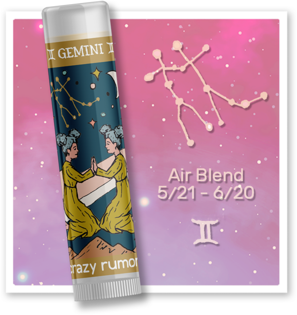 Crazy Rumors  Gemini Lip Balm, 4,25 g