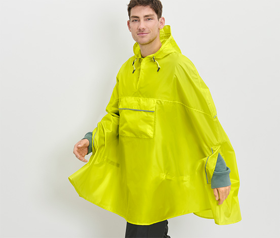 Regenponcho, gelb