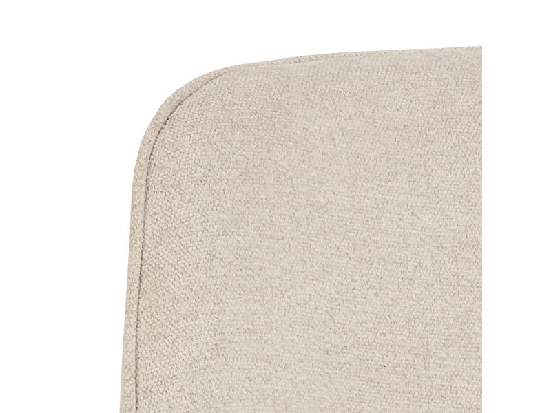 AC Design Stuhl Carlton 2 Stück, Beige Esszimmerstuhl mit ergonomischem Sitz