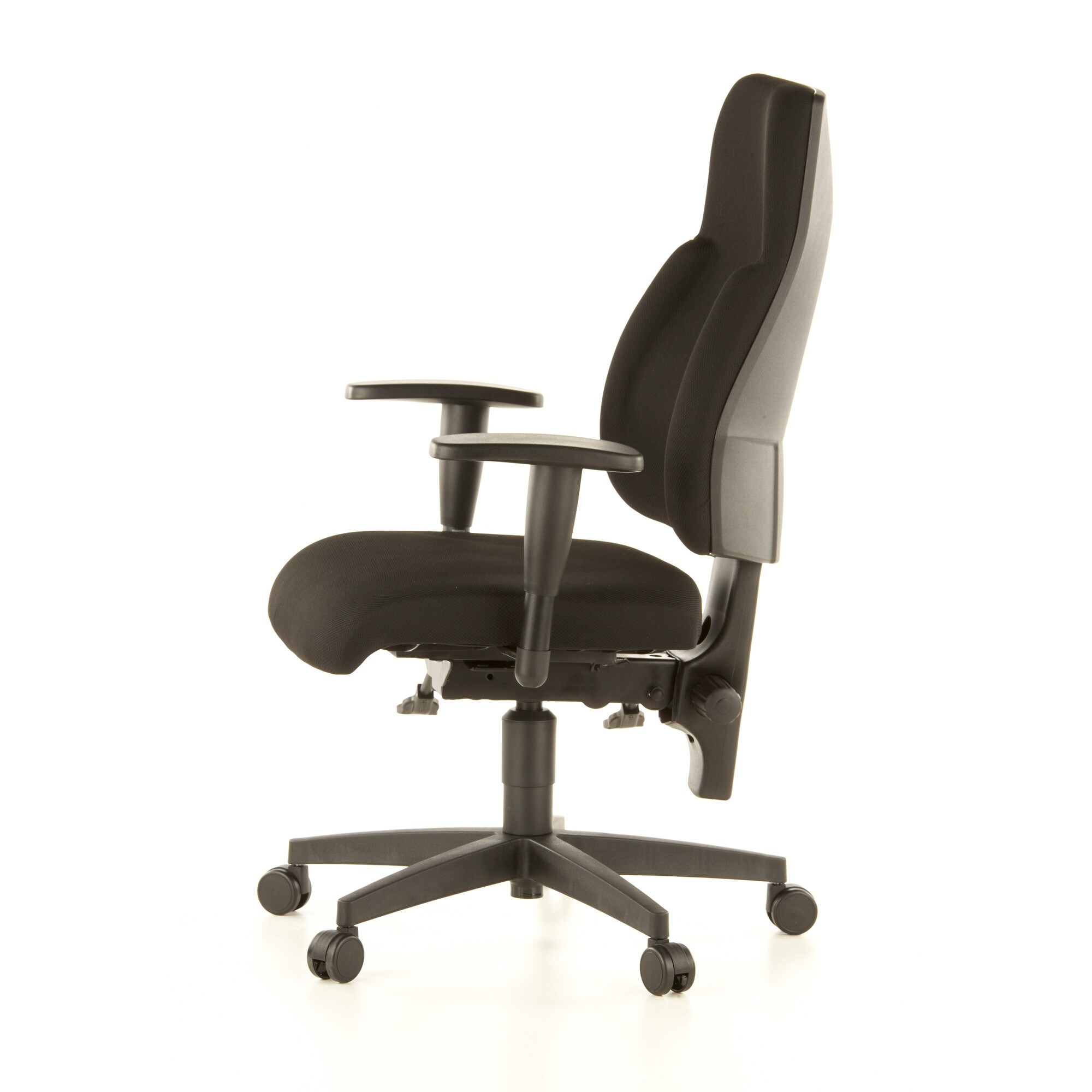 Profi Bürostuhl LADY SITNESS C AL.K2 Stoff mit Armlehnen (höhenverstellbar) Topstar