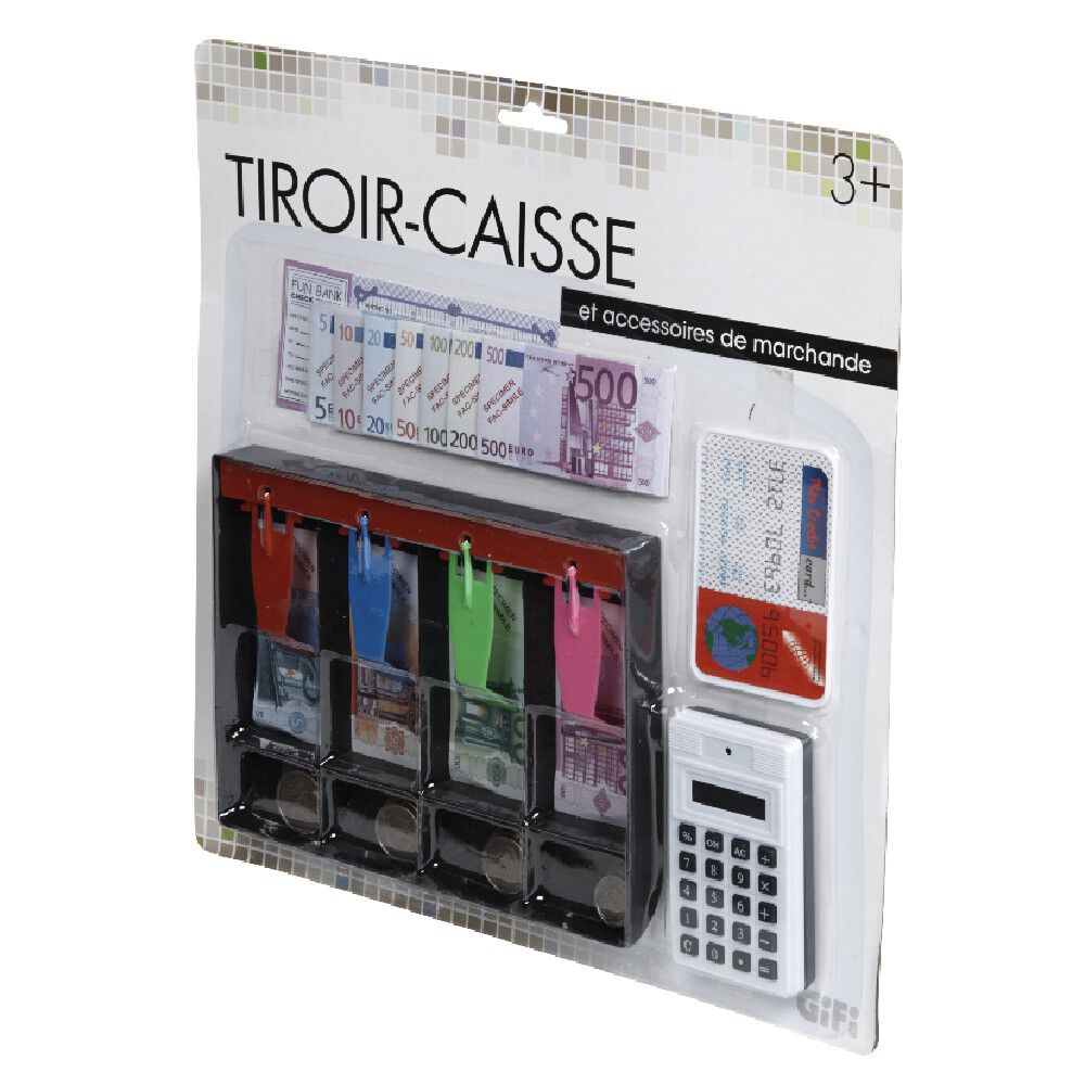 Tiroir caisse et accessoires de marchand