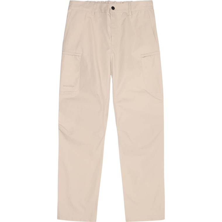 KnowledgeCotton Apparel Vent Canvas 200 Classic Pants Light Feather Gray