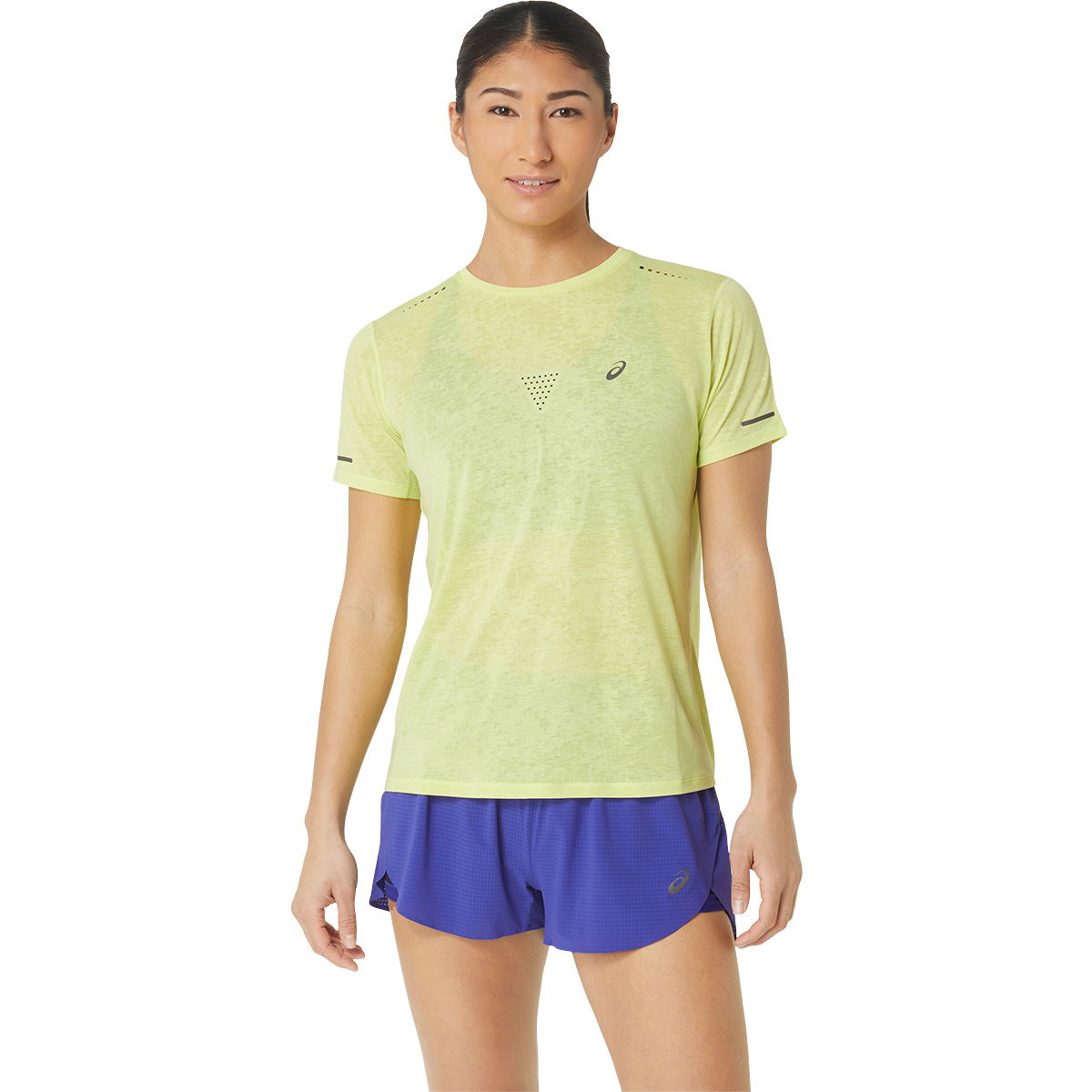 Asics Metarun Pattern Løbe T-shirt Dame