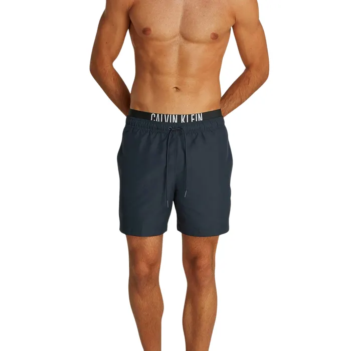 Calvin Klein Intense Power Double Waistband Zwemshort Heren