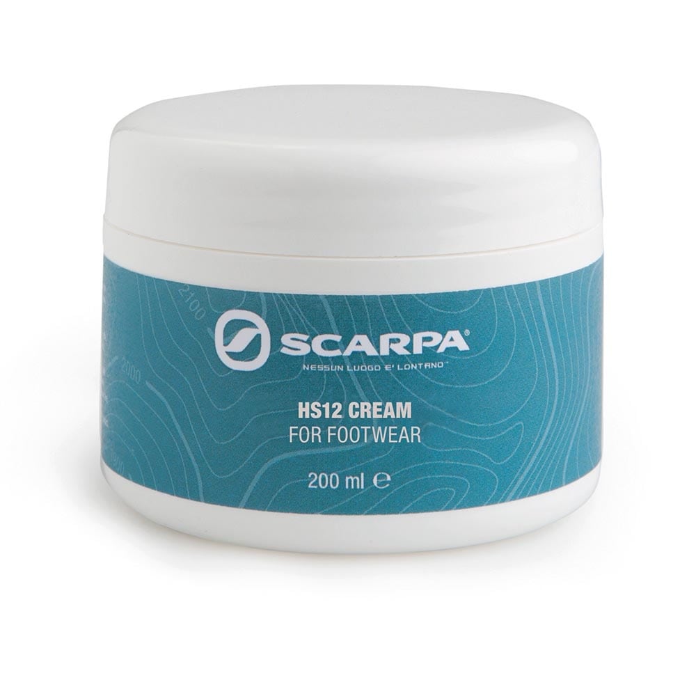 Scarpa HS12 Cream, Lærimpregnering<br>Til glatt skinn