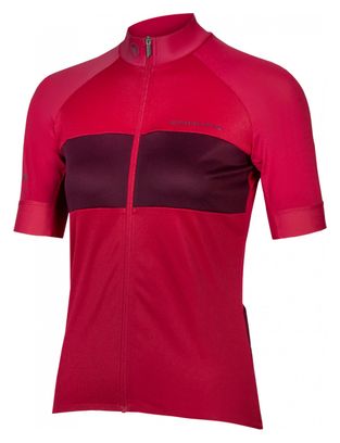 Maillot Xtract Lite Femme Endura FS260-Pro II Lie-de-vin Rouge