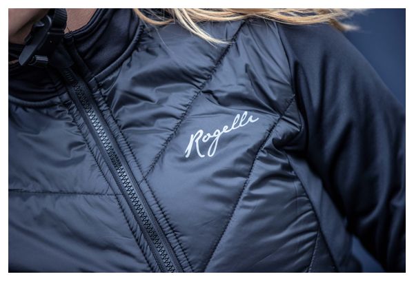 Veste Velo Hiver Rogelli Wadded - Femme - Noir