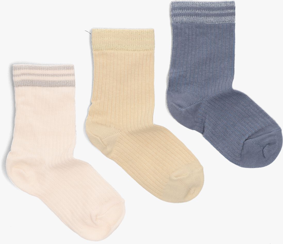 MP DENMARK blauwe mp denmark sokken alba 3-pack socks