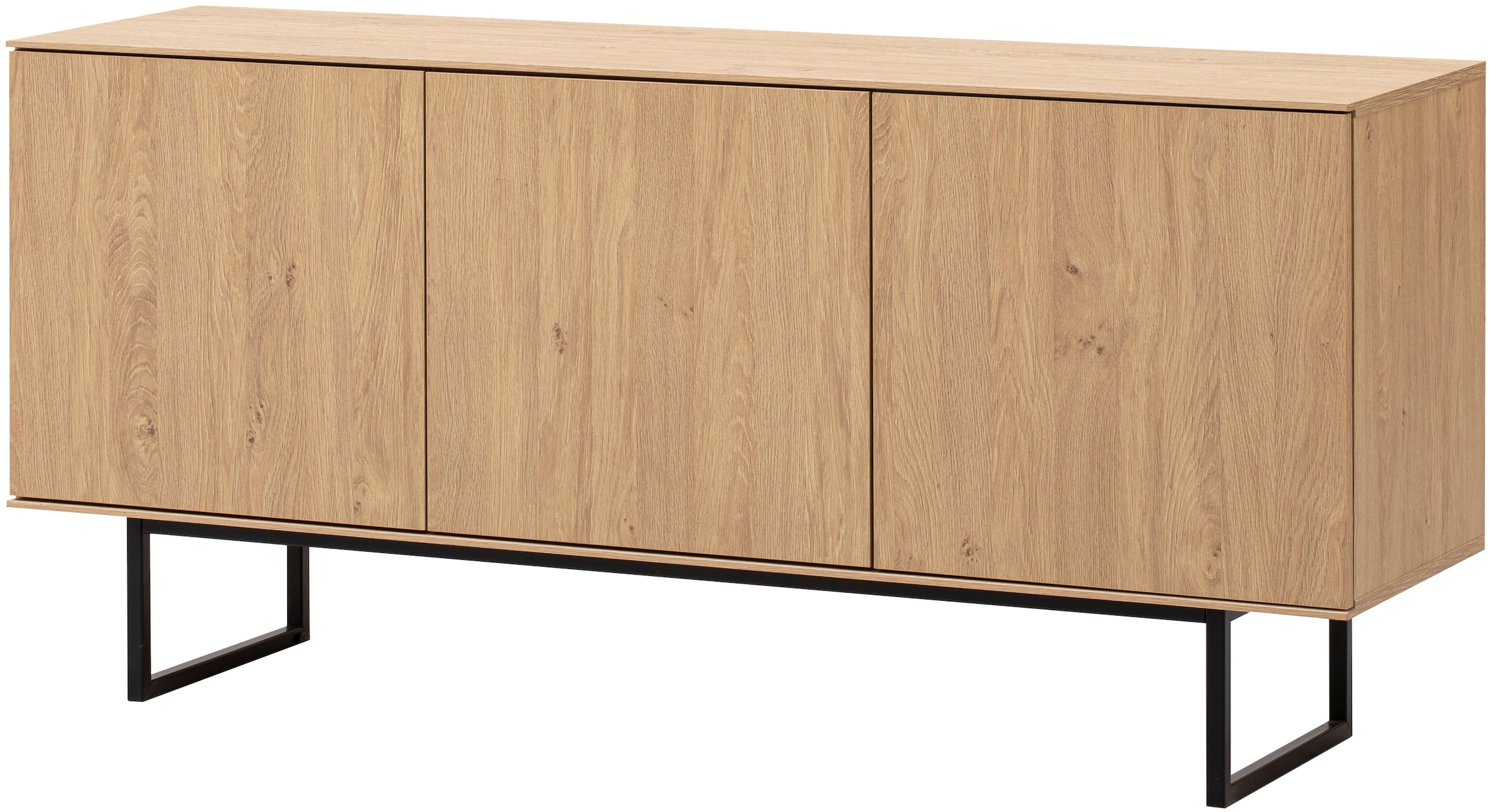 Home affaire Lowboard »Lund, moderner TV-Unterschrank, Kommode mit Kufengestell« ausreichend Stauraum, vielseitig einsetzbar, 150 cm breit