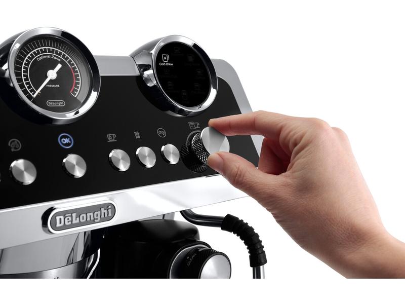 De'Longhi Siebträgermaschine La Specialista Maestro EC9865. Espressomaschine mit Siebträger und integriertem Mahlwerk