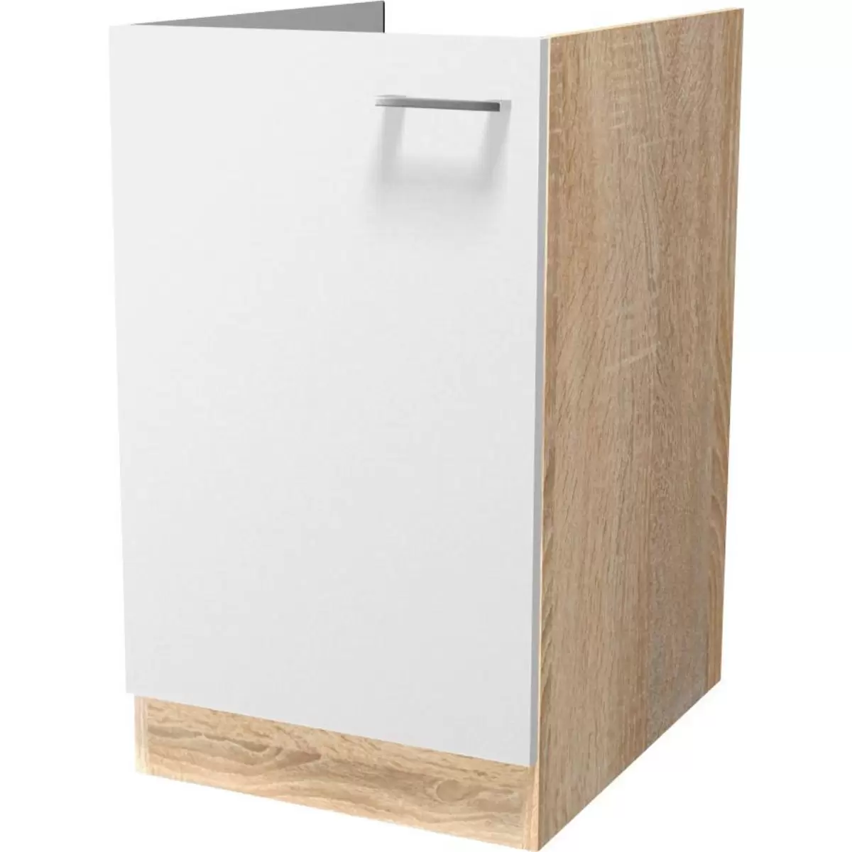 Spülenschrank Samoa SPU 50-1 weiss,Eiche