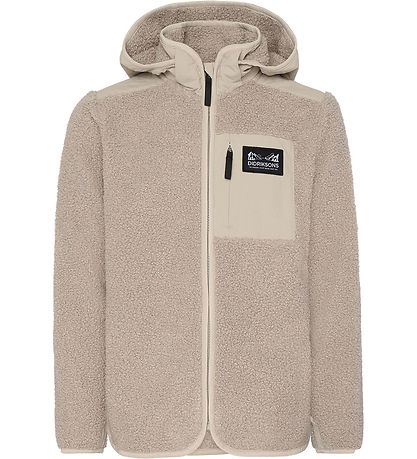 Didriksons Fleecejacke - Teddy - Exa - Beach Beige