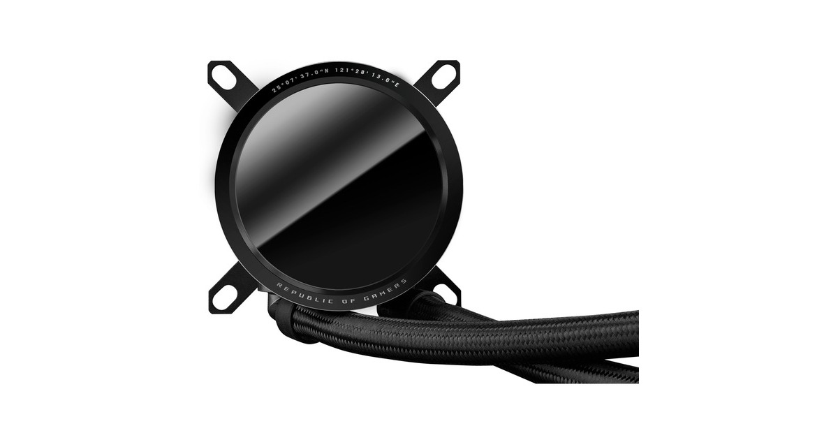 ASUSROG RYUO III 240 ARGB waterkoeling  (Zwart, 4-pins PWM fan-connector)