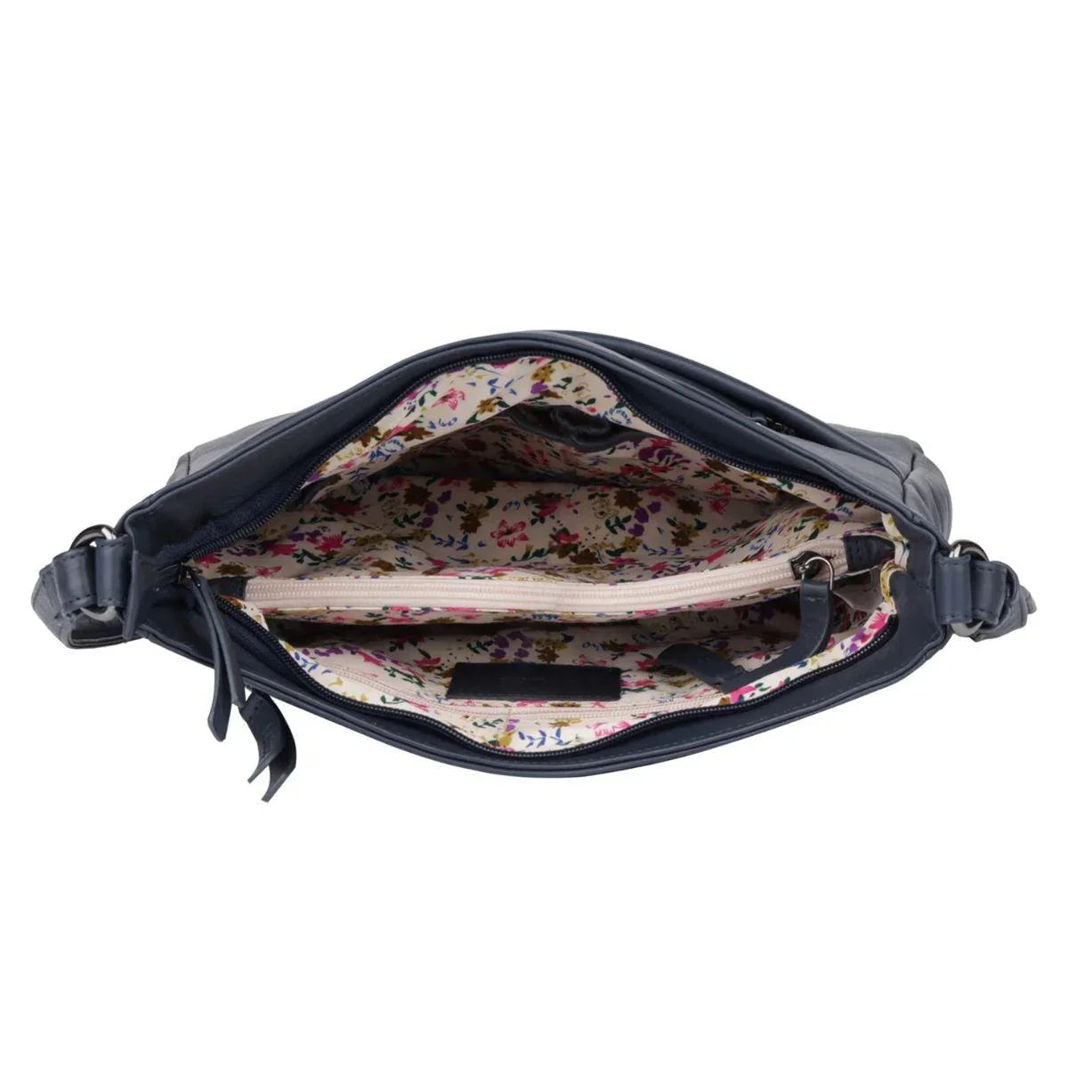 Bellici | Sidney | Leren crossbodytas