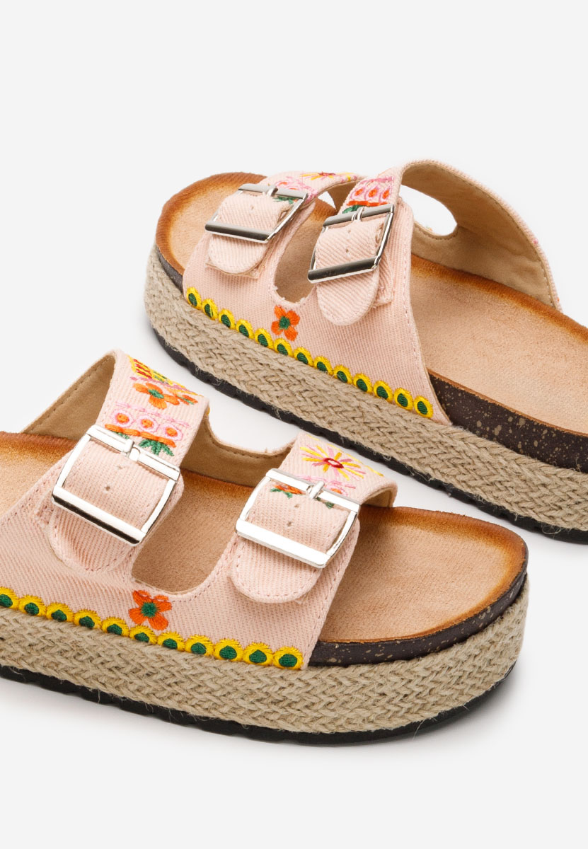 Mules femme roses Jeanette V2