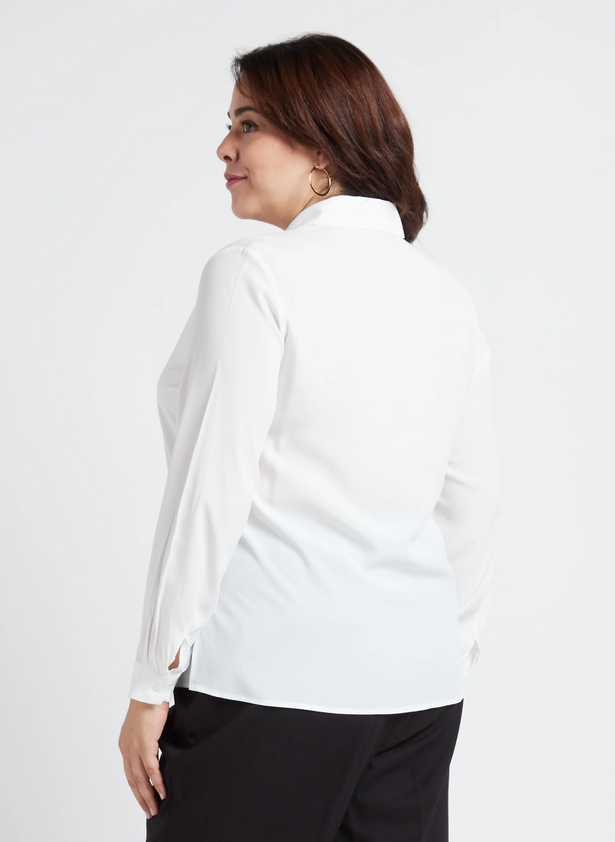 BETTY - Chemise col classique| Blanc