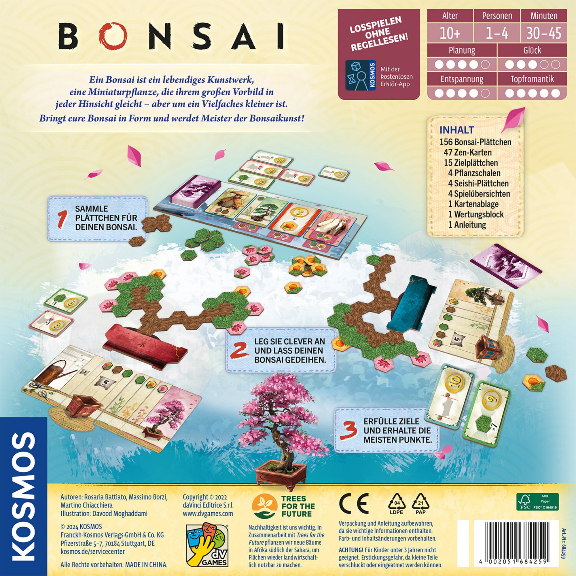 Kosmos Brettspiel Bonsai