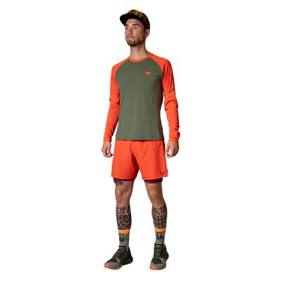 DynafitAlpine Pro Longsleeve Tee - oliv