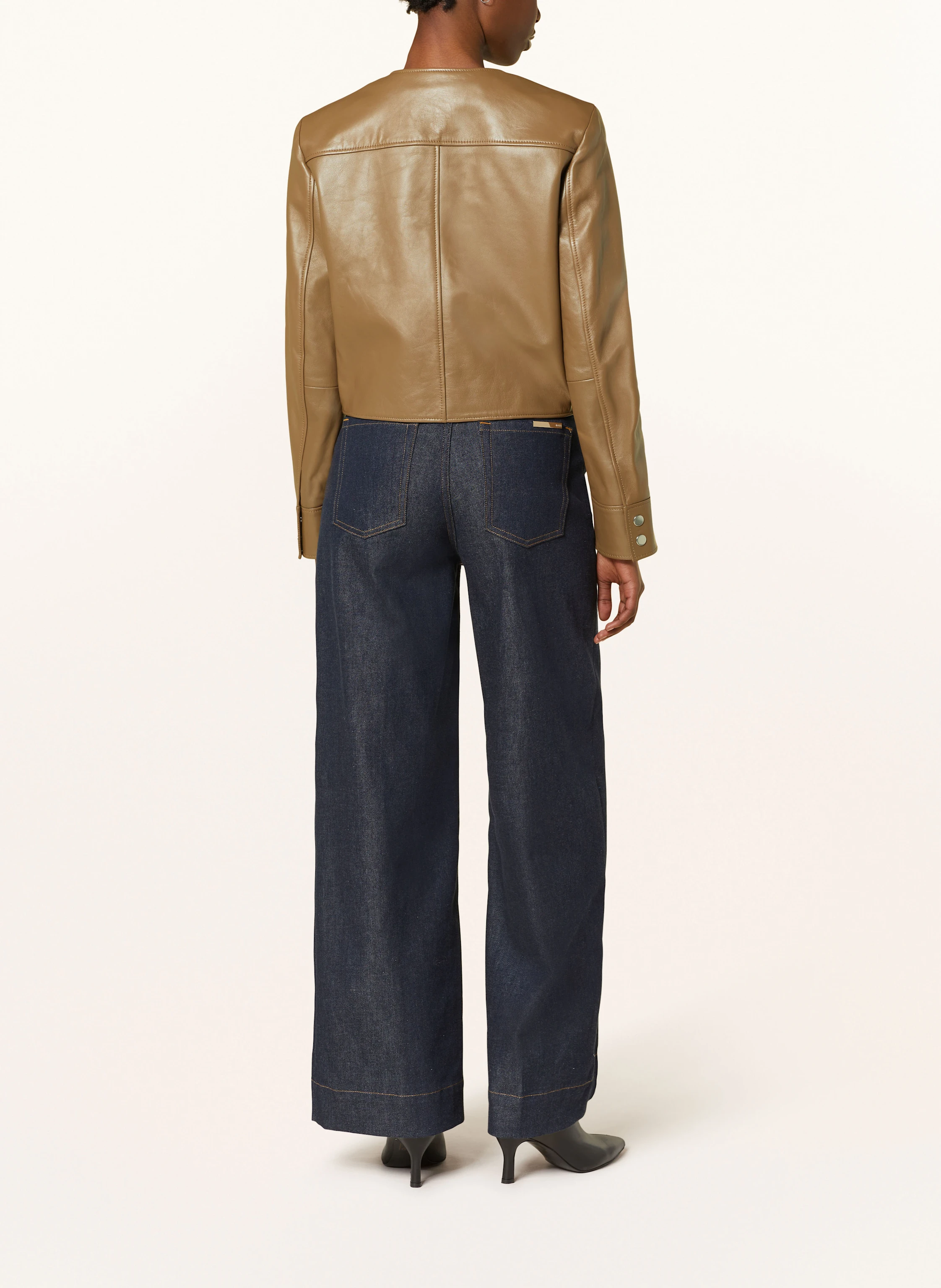 BOSS Lederjacke SADENITA