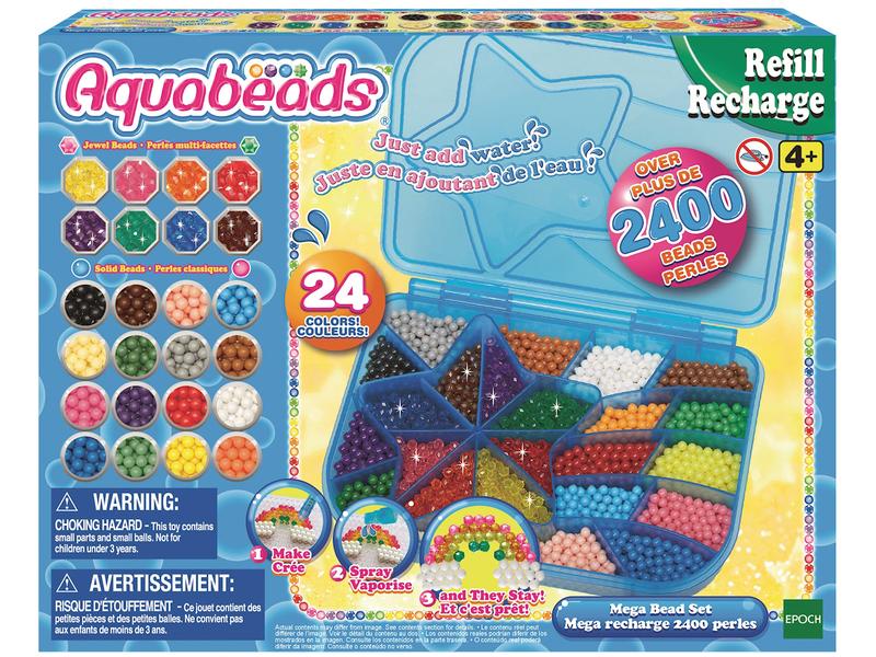 Aquabeads Bastelset Maxi Nachfüllbox Perlen-Nachfüllset
