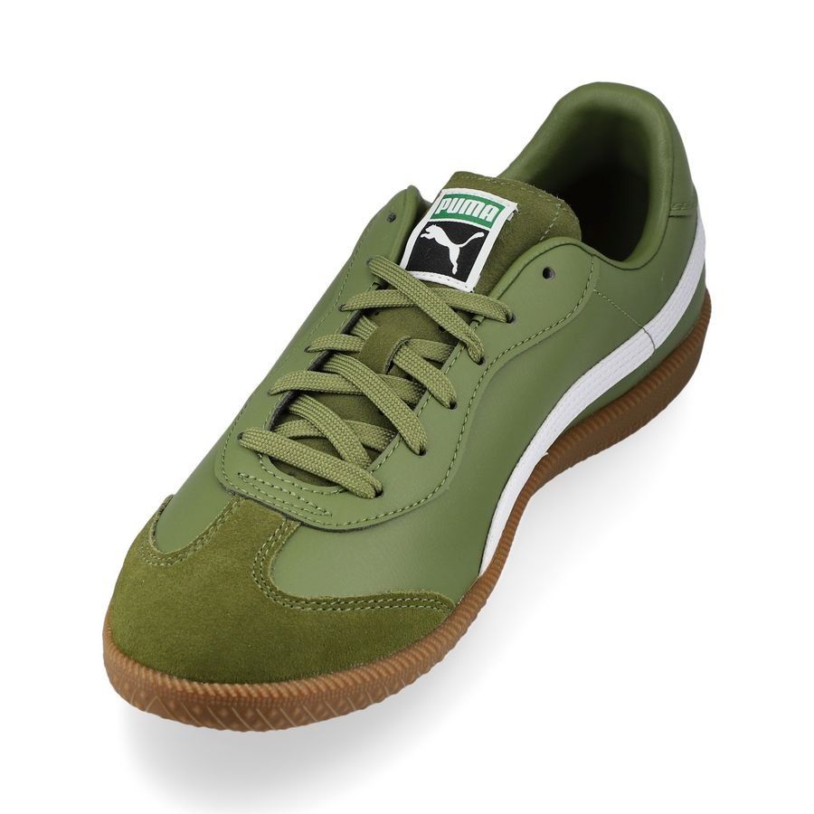PUMA King 21 IT - Vert/Blanc