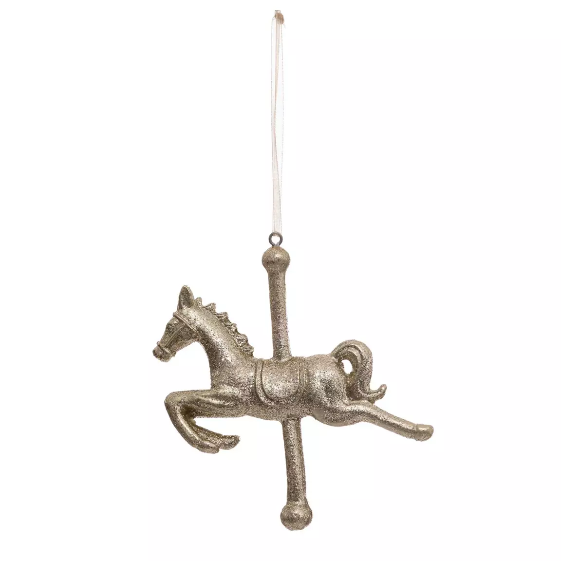 Cheval à suspendre (H11 cm) Manège Or