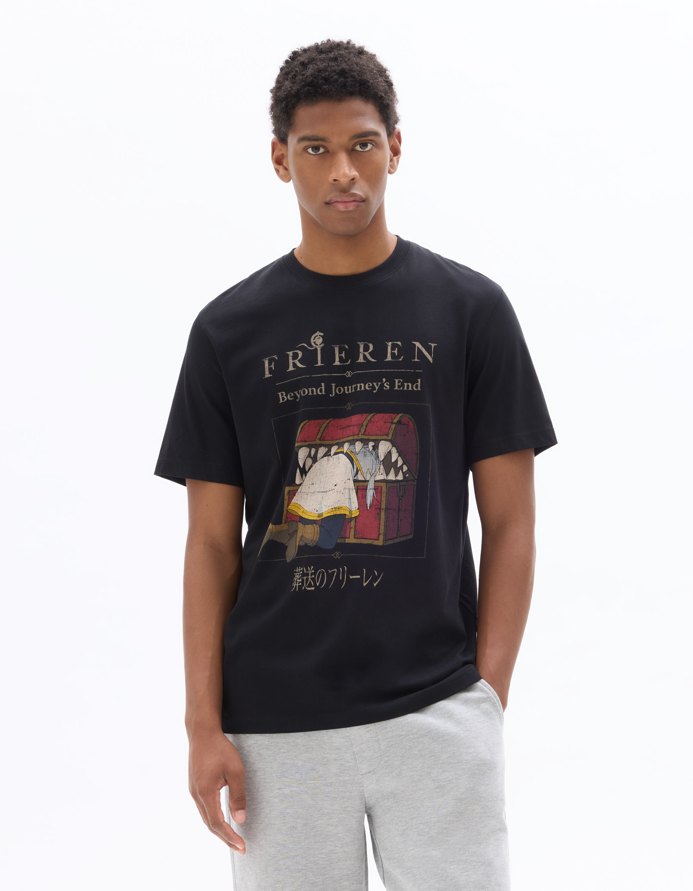 Frieren - T-shirt noir