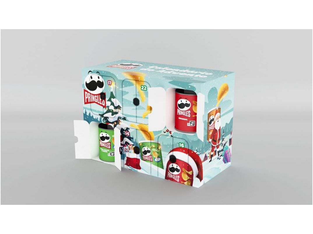 BATATAS FRITAS SABORES PRINGLES ADVENTO 480G