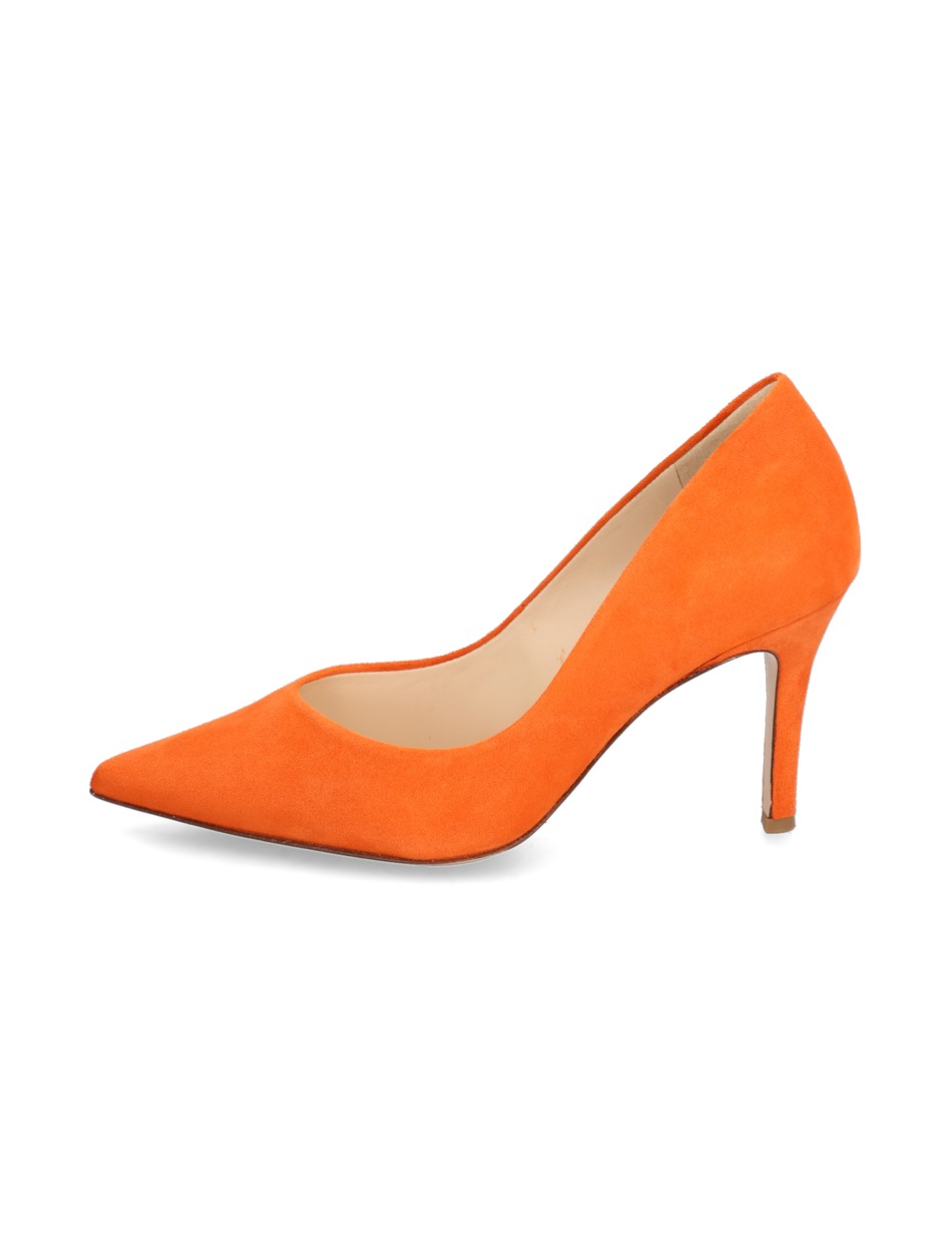 Veloursleder Pumps