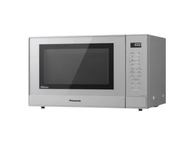 Panasonic NN-GT47KMGPG - Mikrobølgeovn med grill - 31 liter - 1000 W - sølv