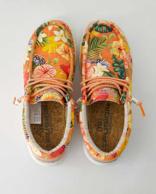 Fusion Emma jungle Slipper in Orange