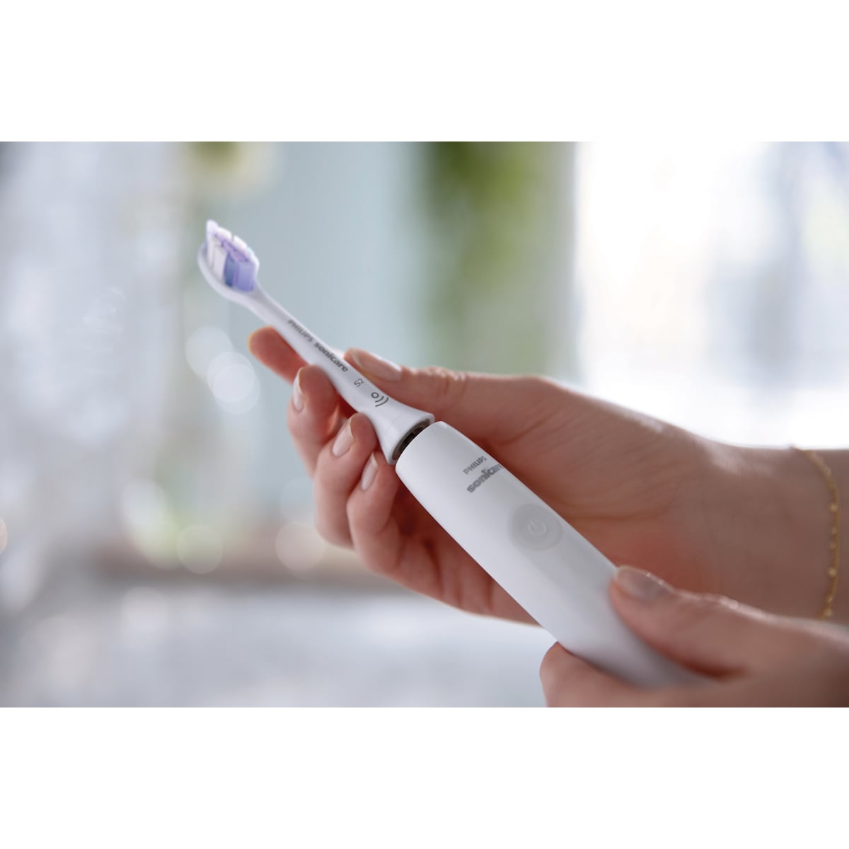 Philips Sonicare Sensitive børstehode HX6054/10 (hvit)