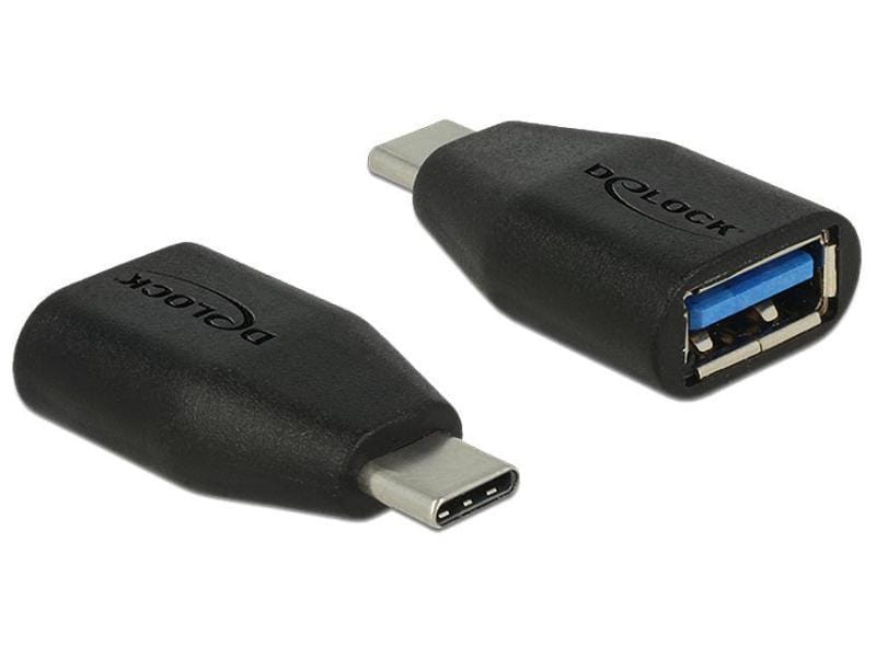 Delock USB 3.1 Adapter USB-A Buchse - USB-C Stecker USB-Adapter, Typ A auf Typ C