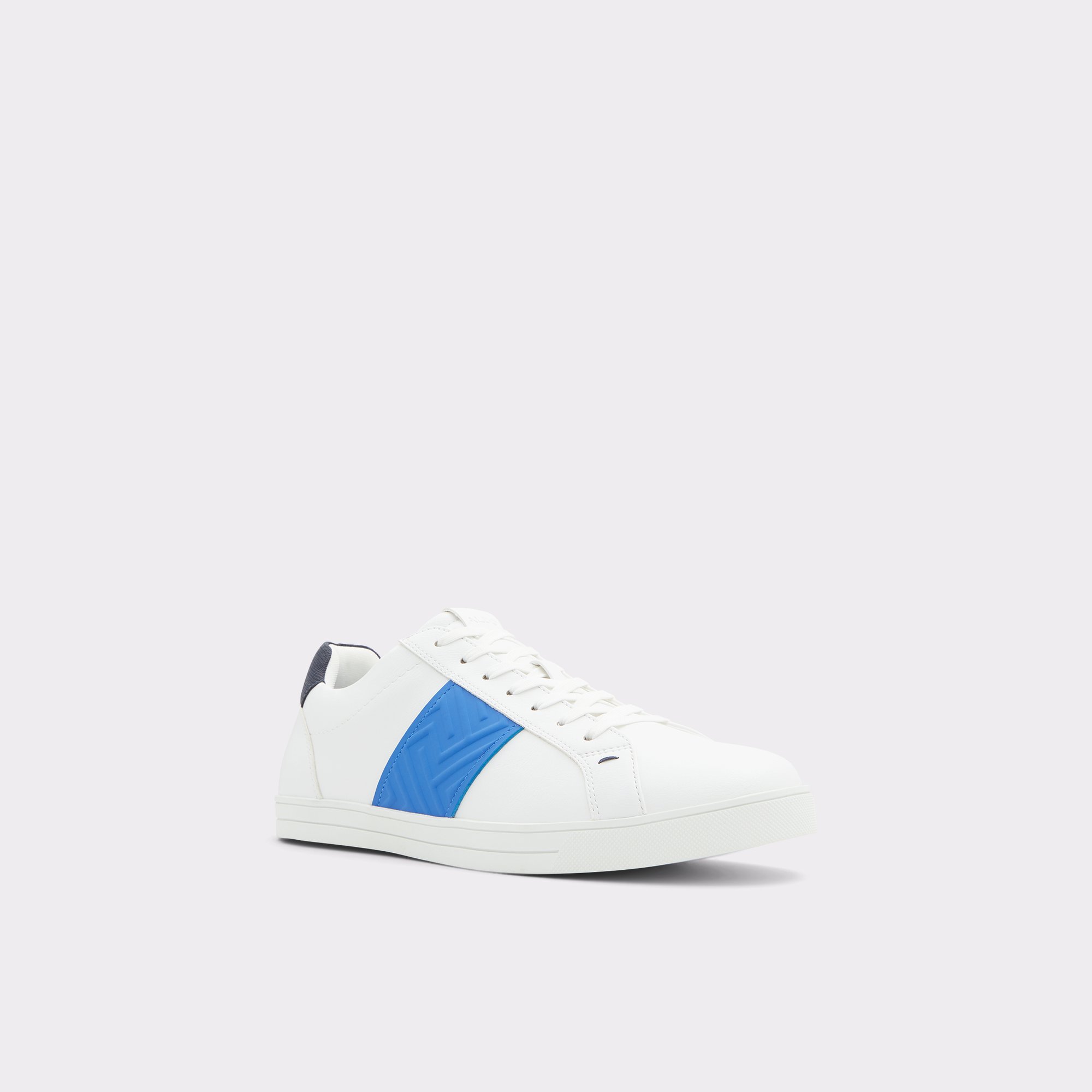 Monospec White Synthetic Smooth Men Low top