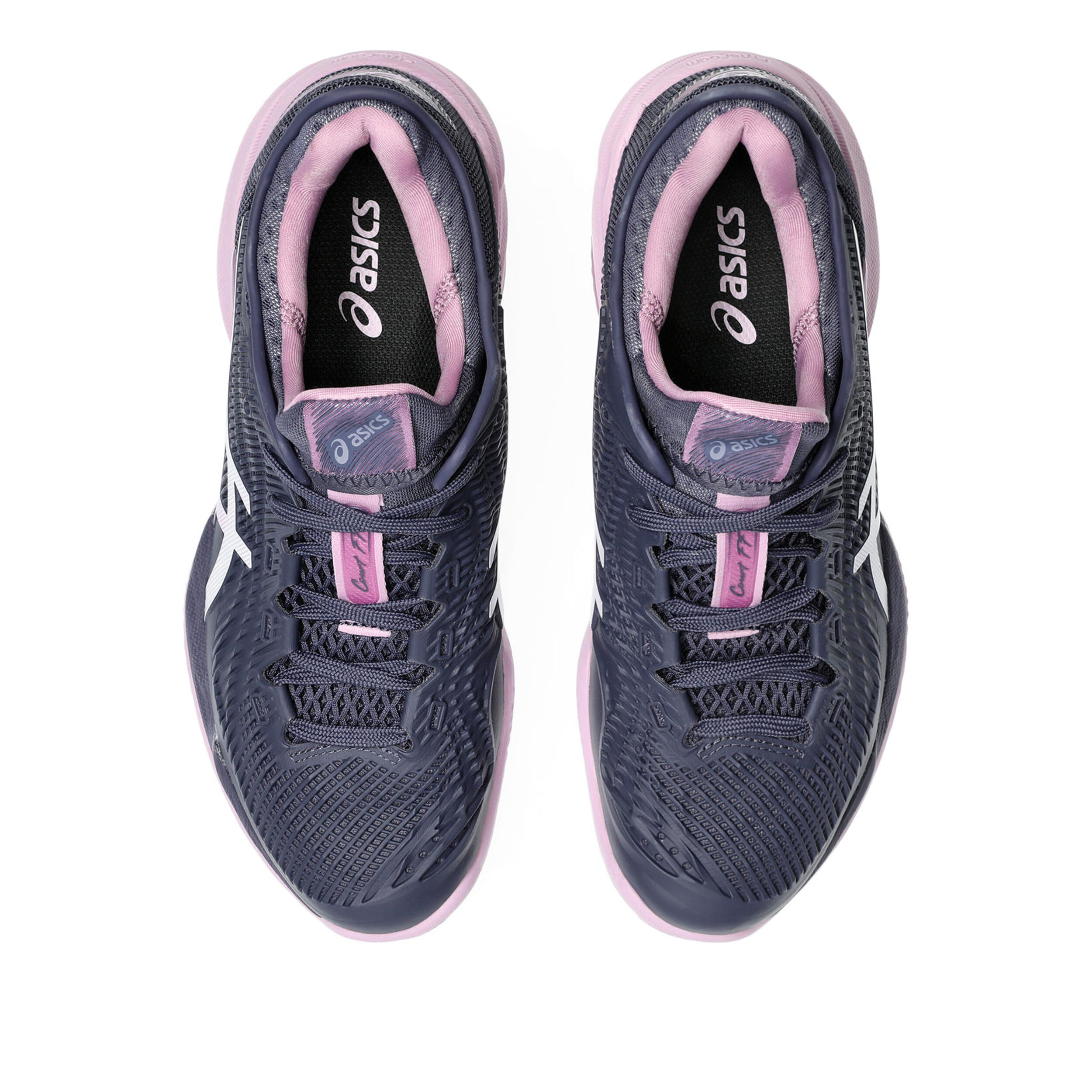 ASICS Court FF 3 Chaussure Terre Battue Femmes - Bleu Foncé , Rosé