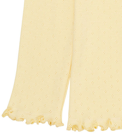 Copenhagen Colors Bluse - Pointelle - Lt. Tellow