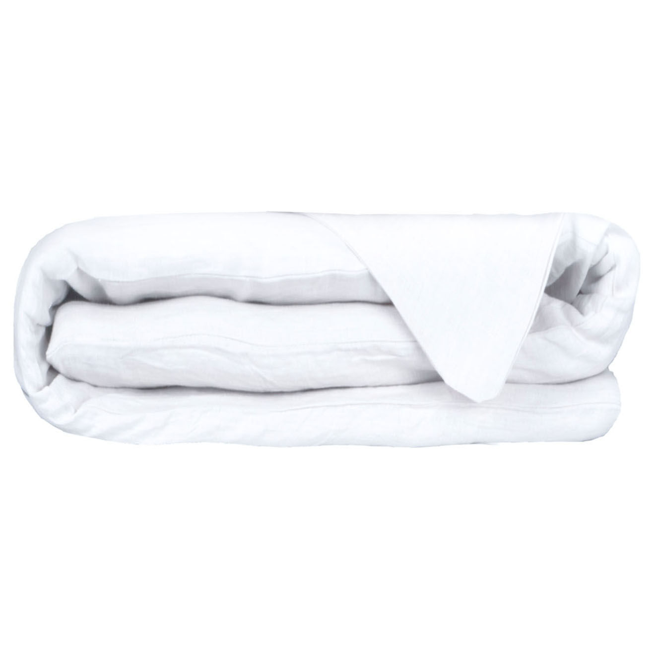 Febronie Home Housse de couette 100% Lin Hortense blanche