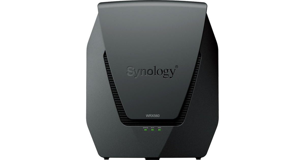 SynologyWRX560 mesh router  (Zwart, USB 3.2 Gen 1)