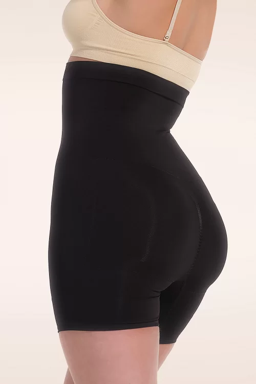 MAGIC Bodyfashion Booty Booster High Short in Zwart