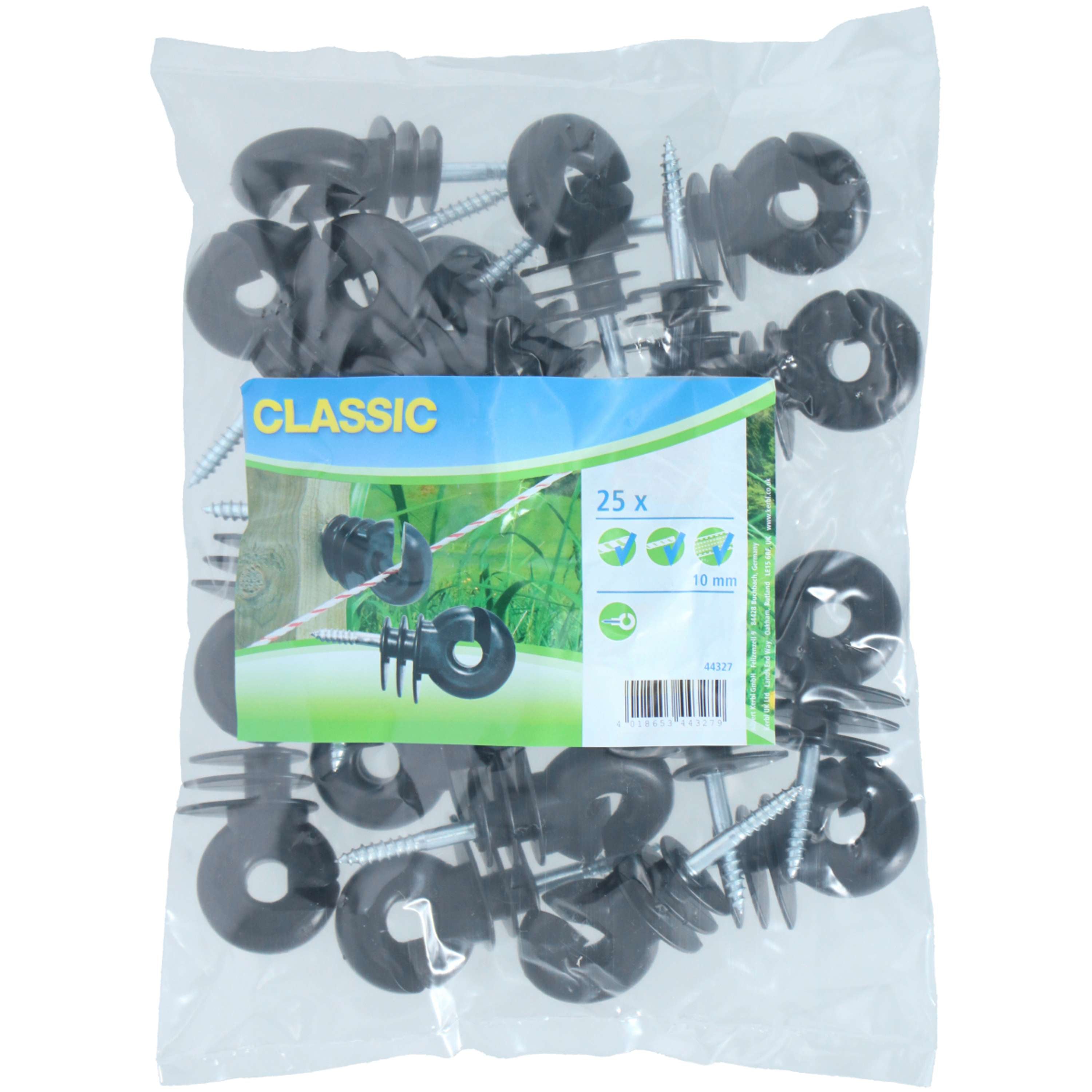 Ako Ringisolator Big Zwart 25 Stuks Zwart