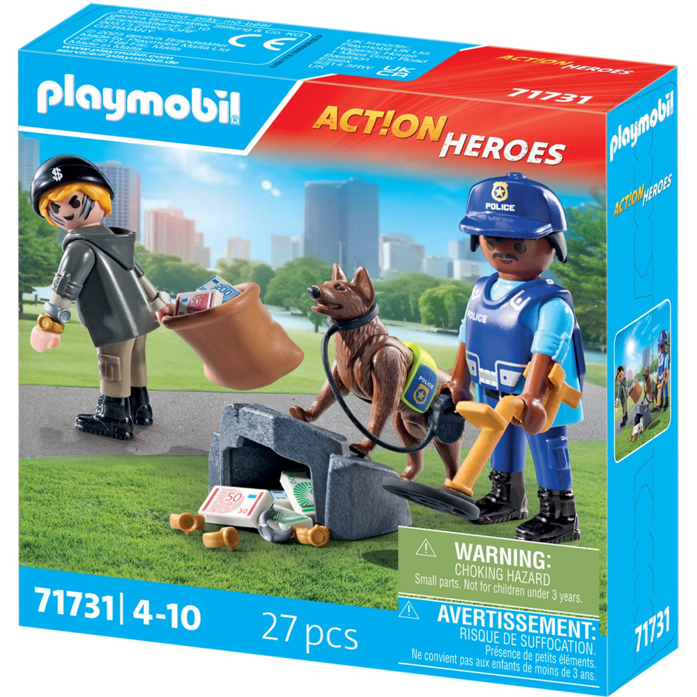 Køb Playmobil® Police Search With Dog