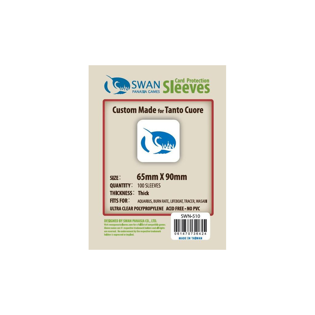 Swan Panasia - Card Sleeves Premium - 65x90mm - 100p